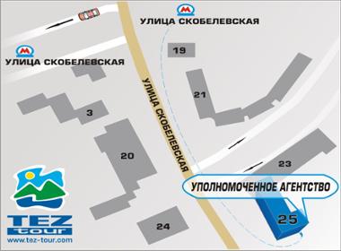 Схема проезда